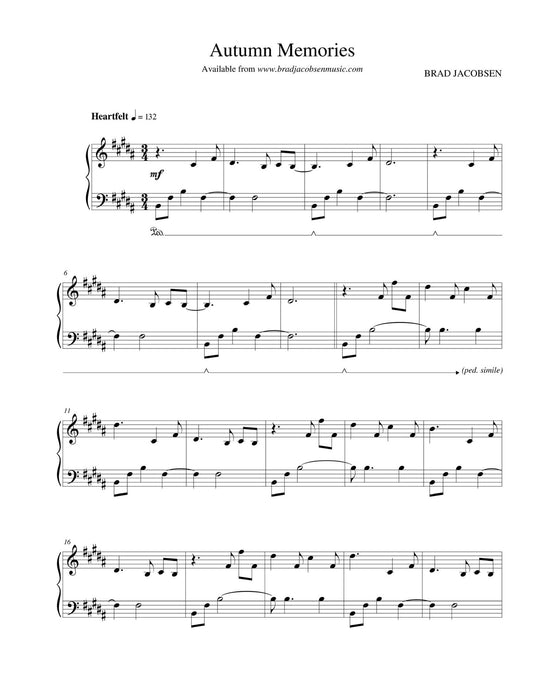 Autumn Memories ~ PDF